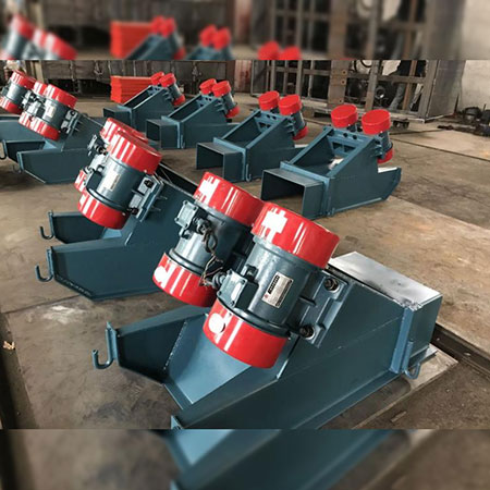 電機(jī)振動給料機(jī)角度的調(diào)整